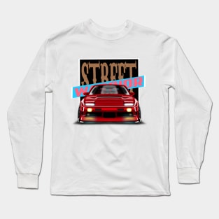 street warior red 240sx Long Sleeve T-Shirt